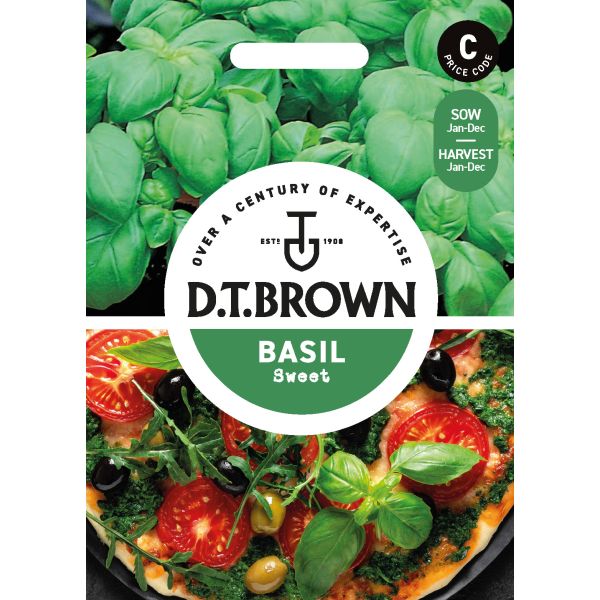Sweet Basil Herb Seeds