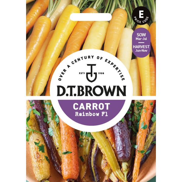 Carrot Rainbow F1 Seeds