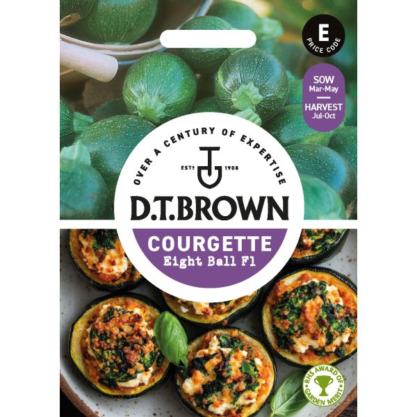 Courgette Eight Ball F1 Seeds
