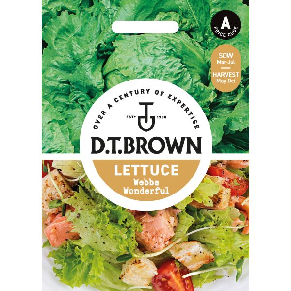 Lettuce Webbs Wonderful Seeds