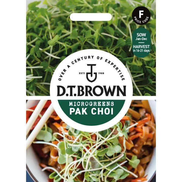 DT Brown VEGETABLE SEEDS Pak Choi Seeds