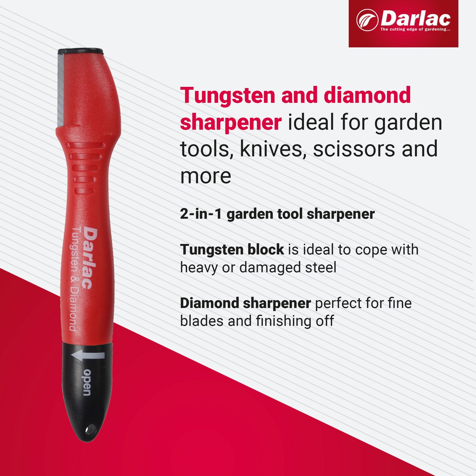 dt-brown HARDWARE Darlac Tungsten And Diamond Sharpener