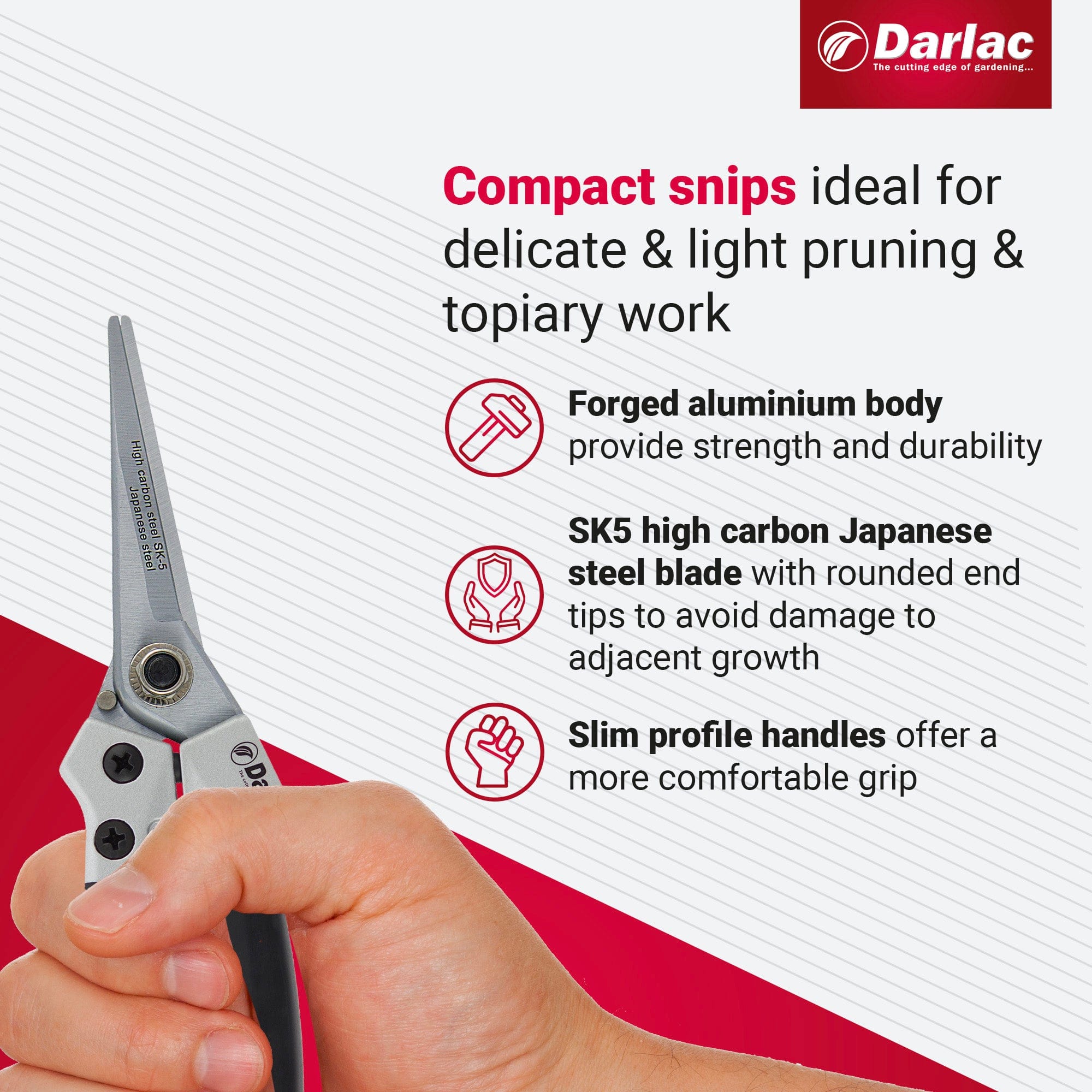 dt-brown HARDWARE Darlac Compact Snips