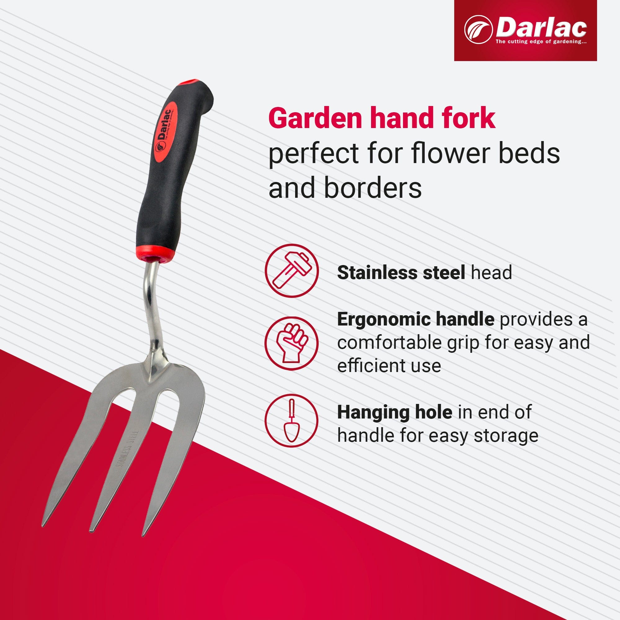 dt-brown HARDWARE Darlac Hand Fork