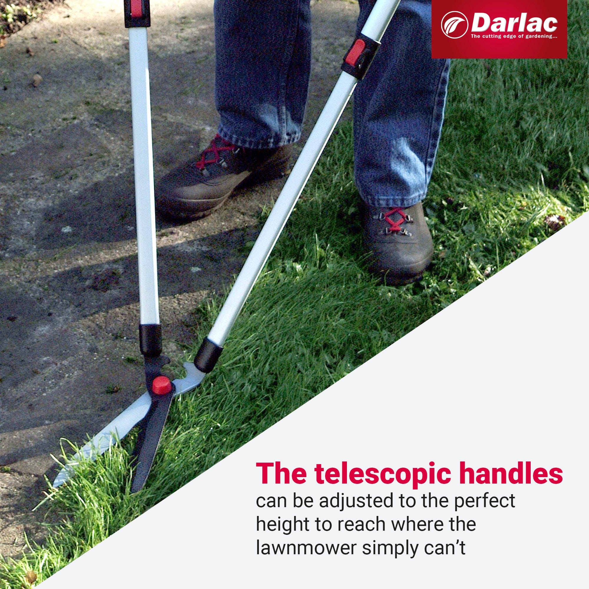 dt-brown HARDWARE Darlac Telescopic Lawn Shear