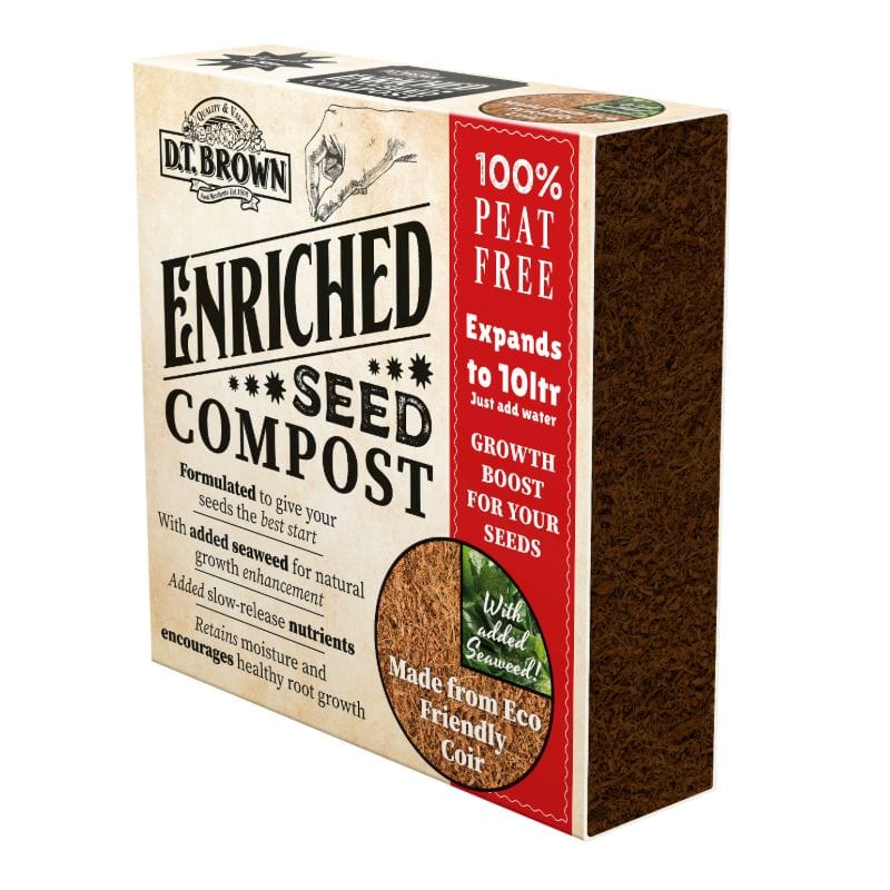 dt-brown 10ltr Peat Free Seed Compost 10ltr