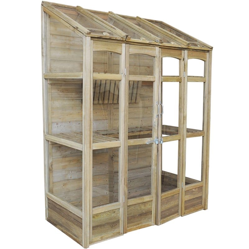 DT Brown HARDWARE Victorian Tall Wall Greenhouse