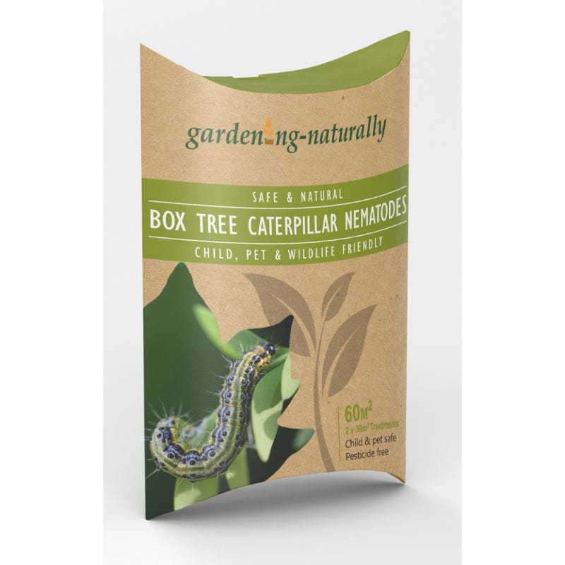 dt-brown HARDWARE Box Moth Caterpillar Control Nematodes 30sqm x 2 (2 sachets)