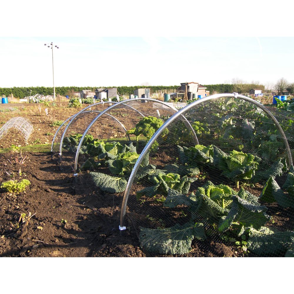 Round Aluminium Hoops for Garden Tunnel Cloches