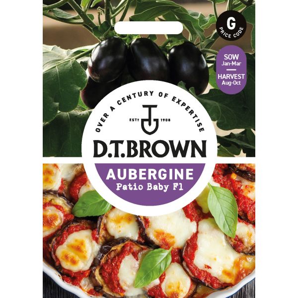 Aubergine Patio Baby Seeds