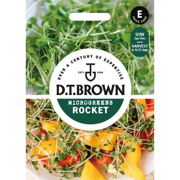 DT Brown VEGETABLE SEEDS Rocket Seeds