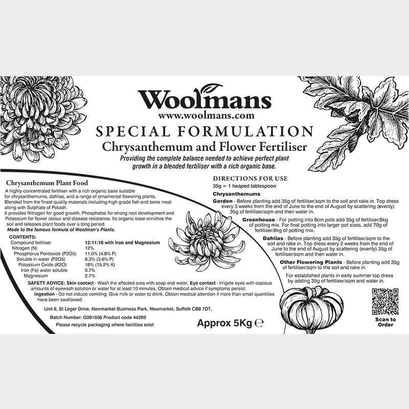 Chrysanthemum and Flower Plant Feed