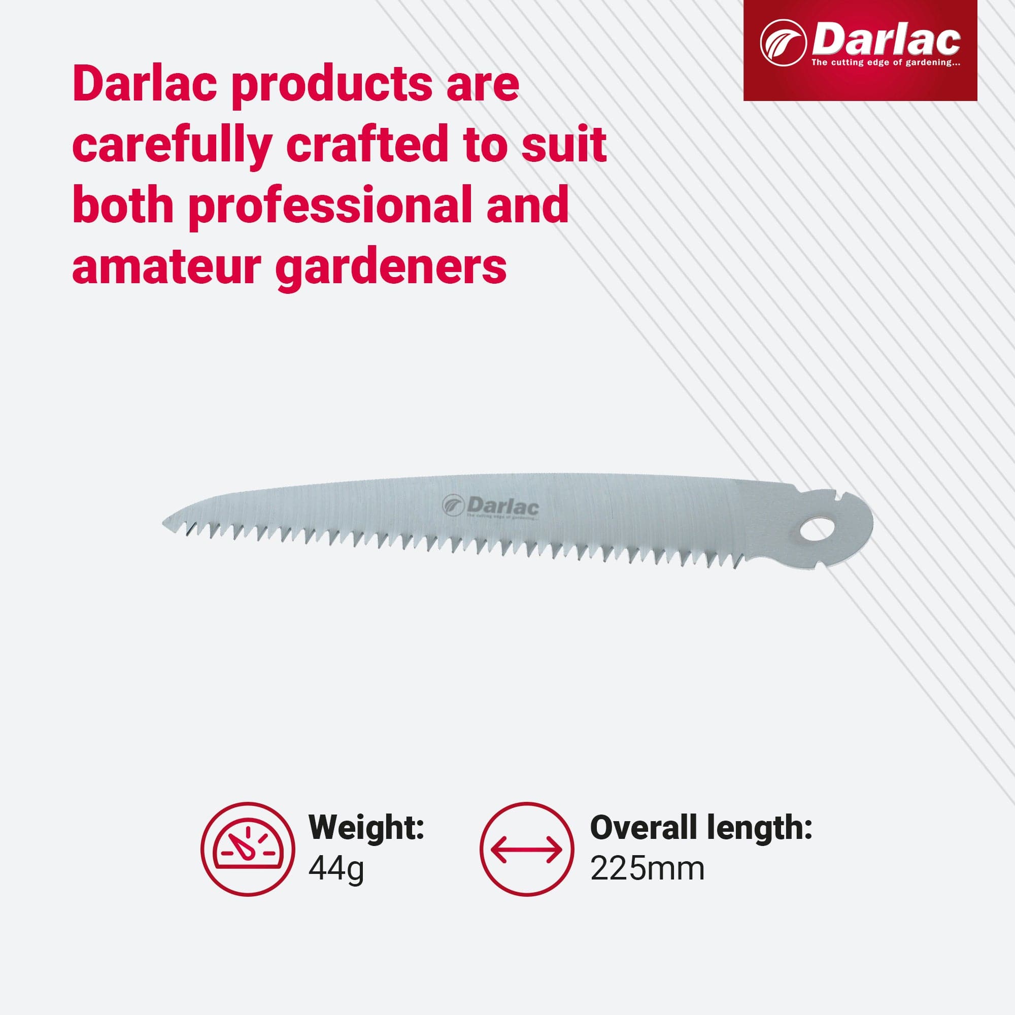 dt-brown HARDWARE Darlac Sabre Tooth Folding Saw Spare Blade