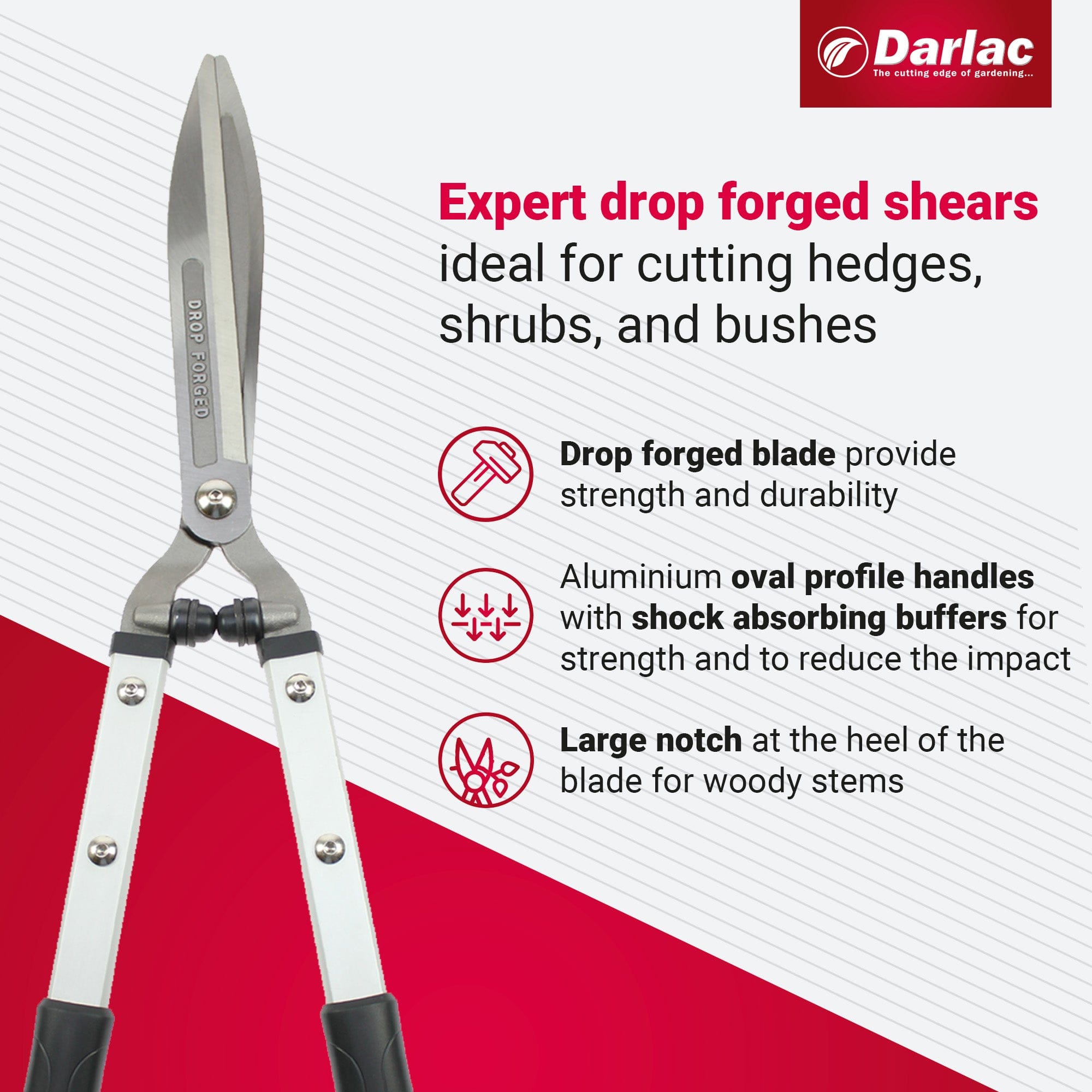 dt-brown HARDWARE Darlac Expert Drop Forged Shear