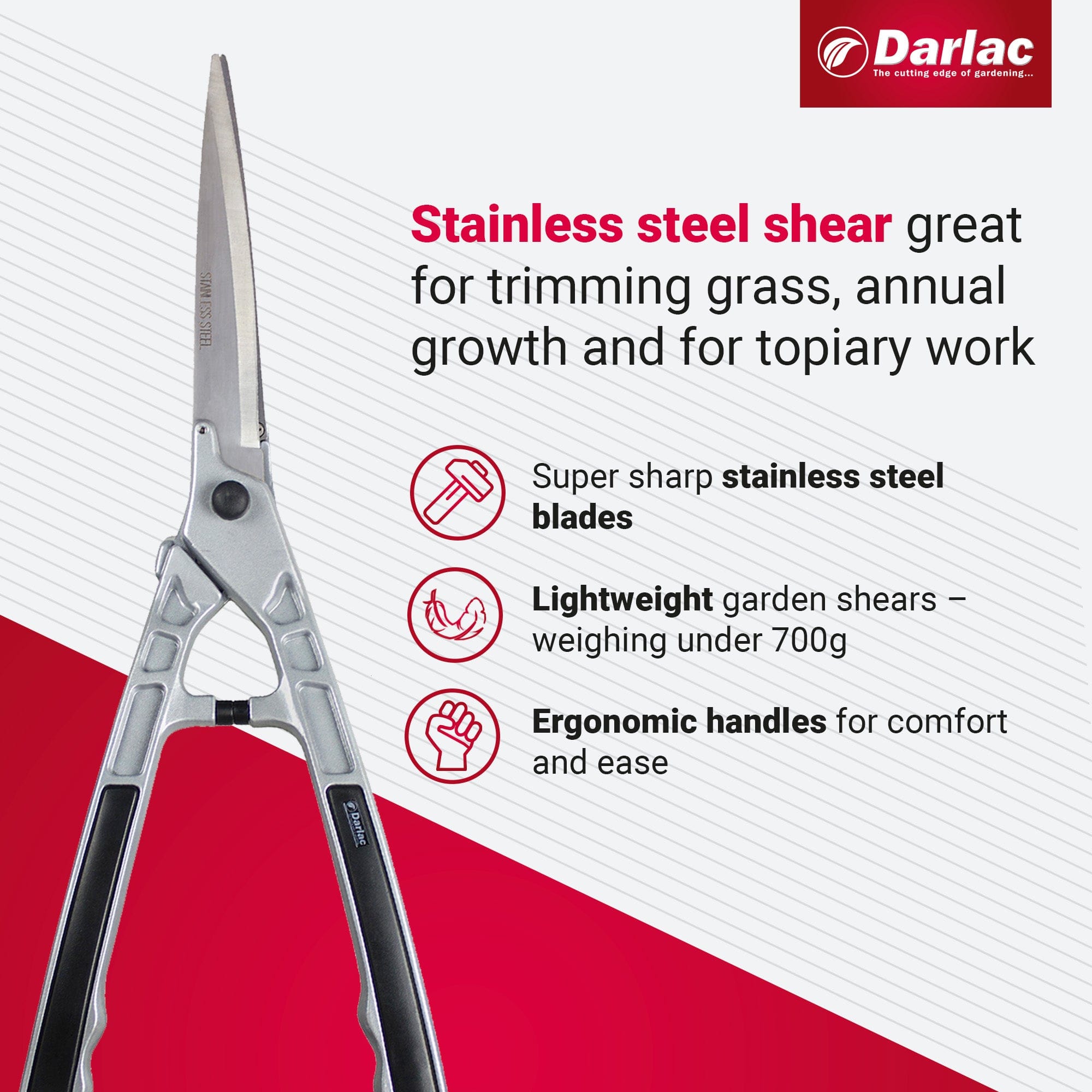 dt-brown HARDWARE Darlac Stainless Steel Shear