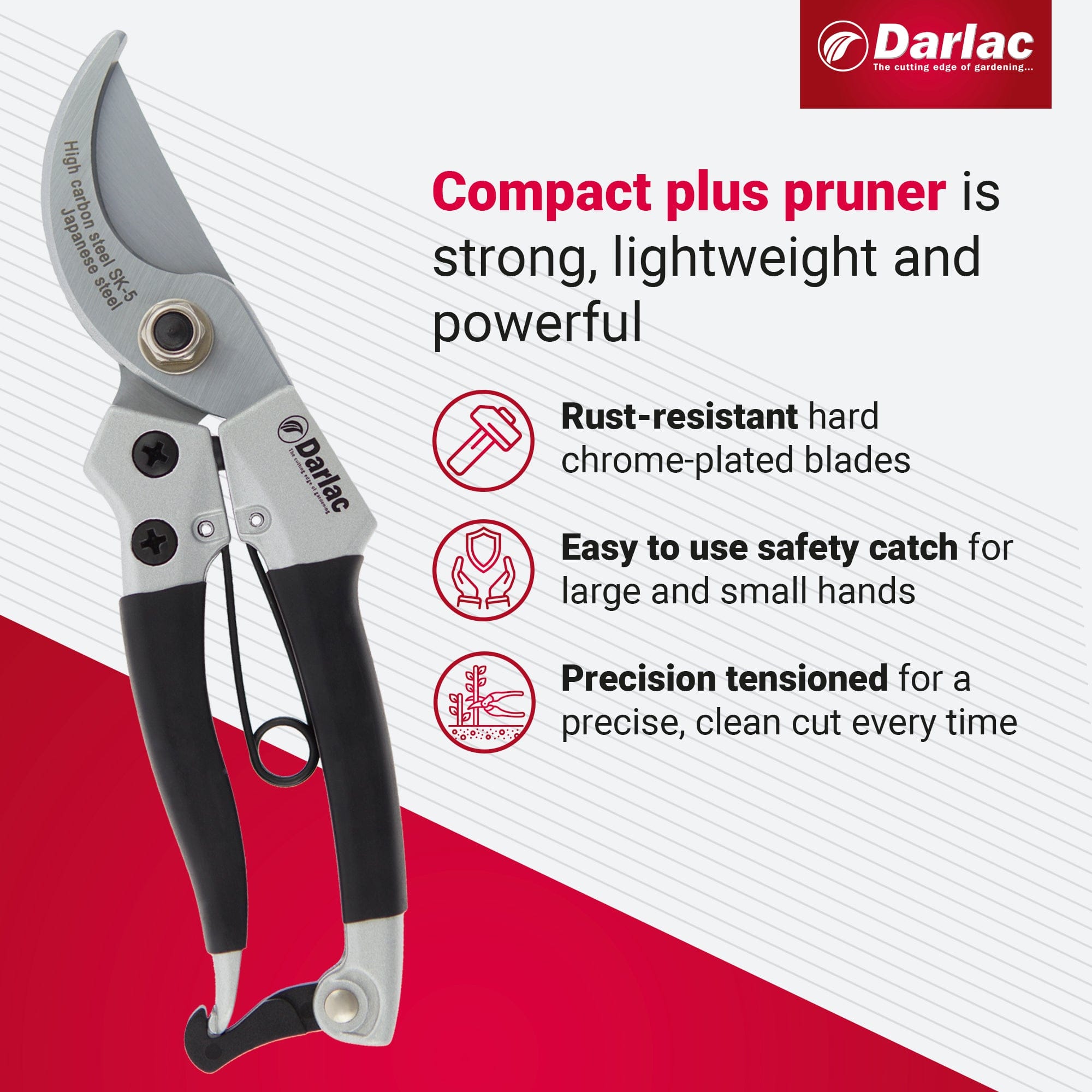 dt-brown HARDWARE Darlac Compact Plus Secateurs