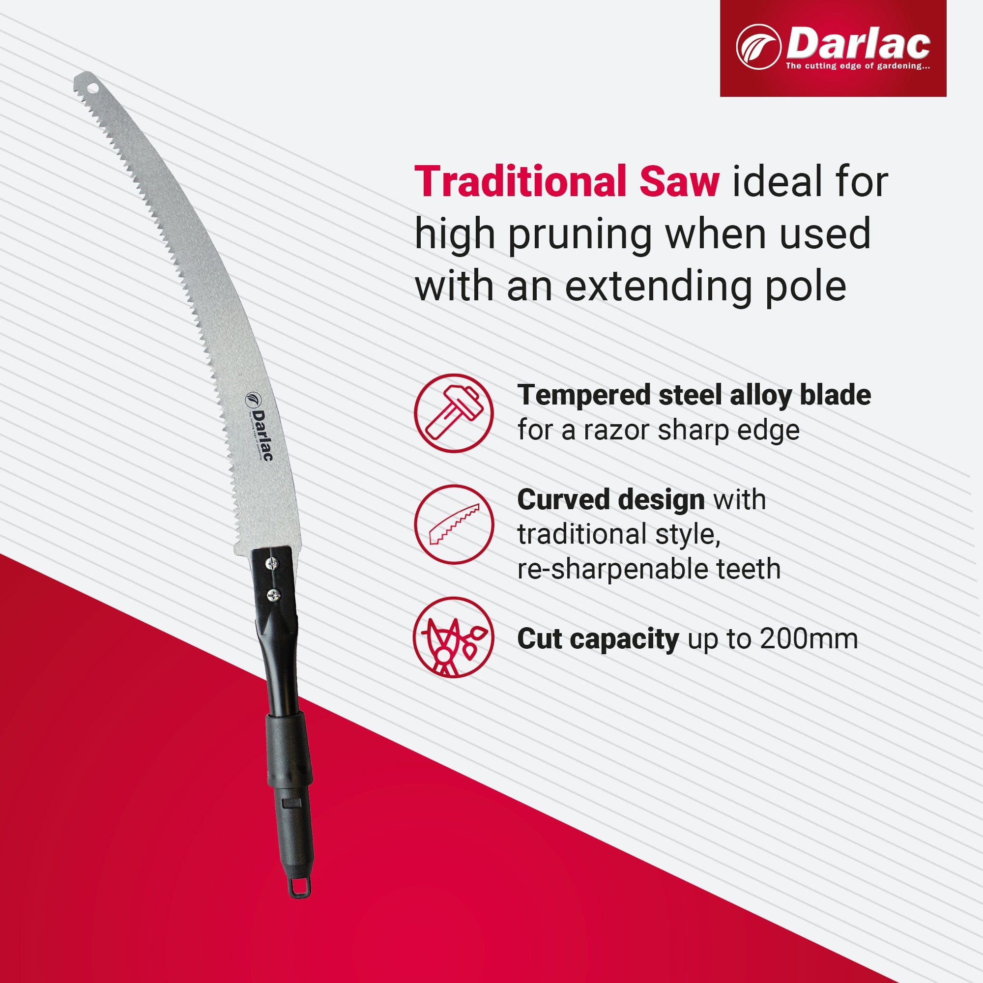 dt-brown HARDWARE Darlac Swop Top Traditional Saw Head