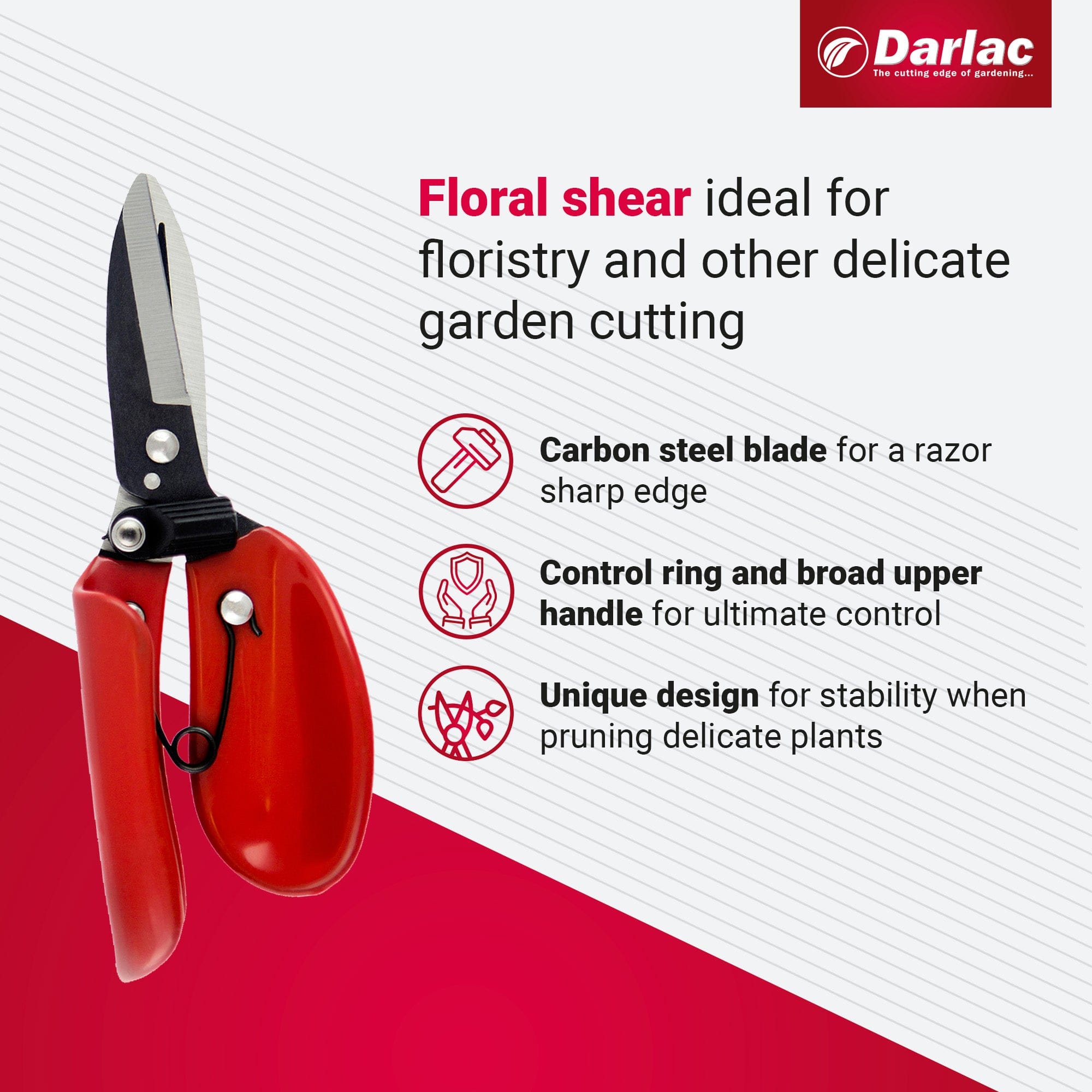 dt-brown HARDWARE Darlac Floral Shear