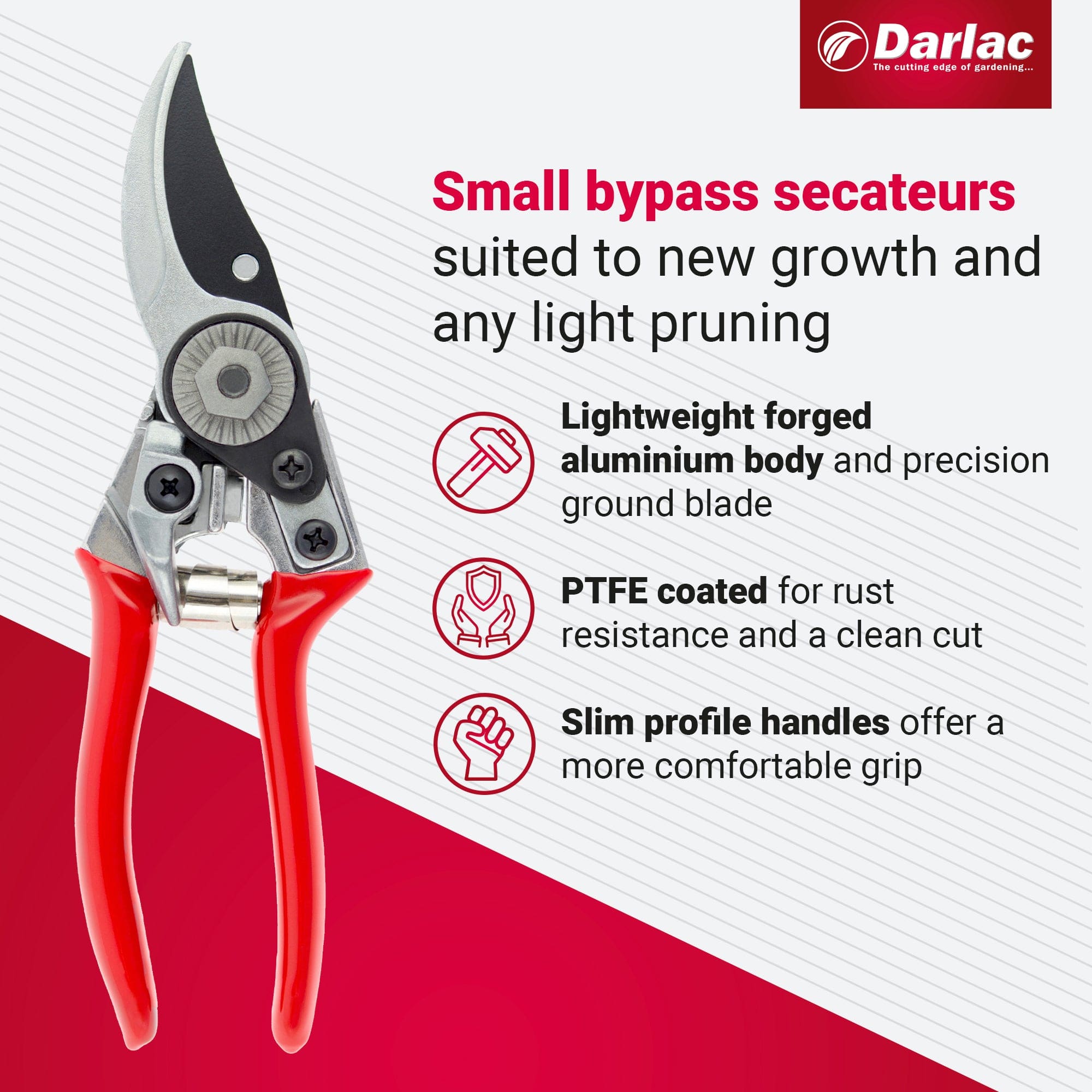 dt-brown HARDWARE Darlac Small Bypass Pruner