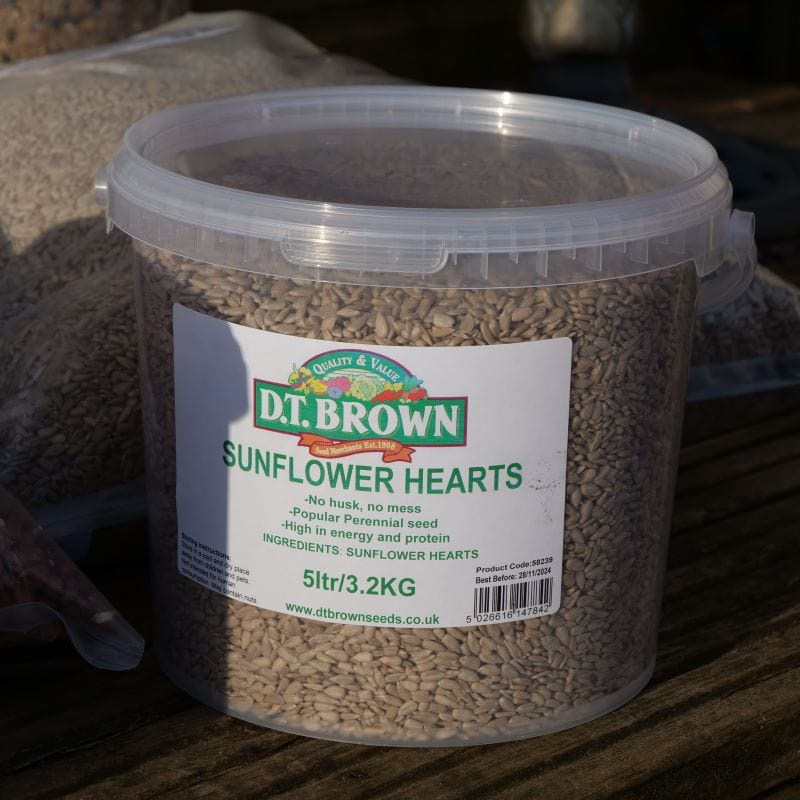 dt-brown HARDWARE Bird Food Sunflower Hearts