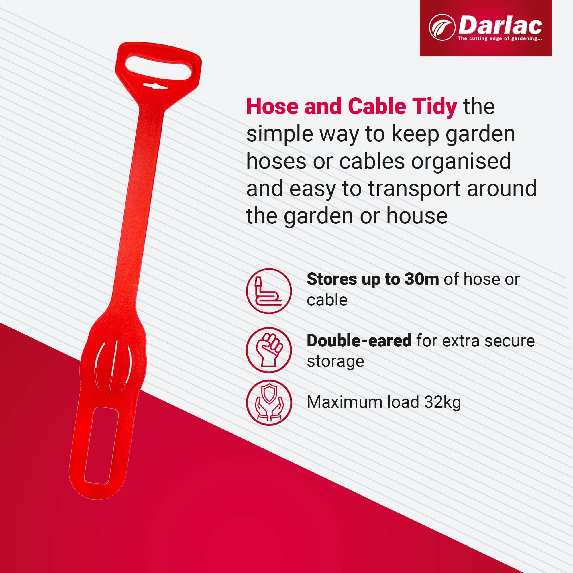 dt-brown HARDWARE Darlac Hose & Cable Tidy