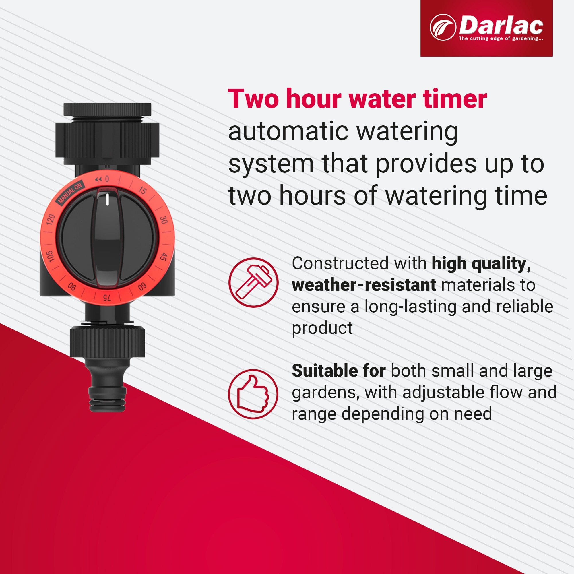 dt-brown HARDWARE Darlac Two Hour Water Timer