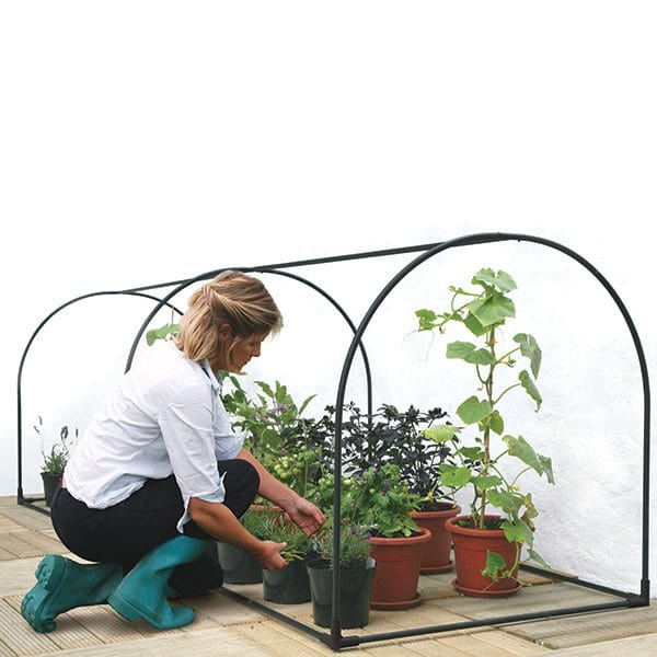 dt-brown HARDWARE Grower Frame and Weather Protection Cover