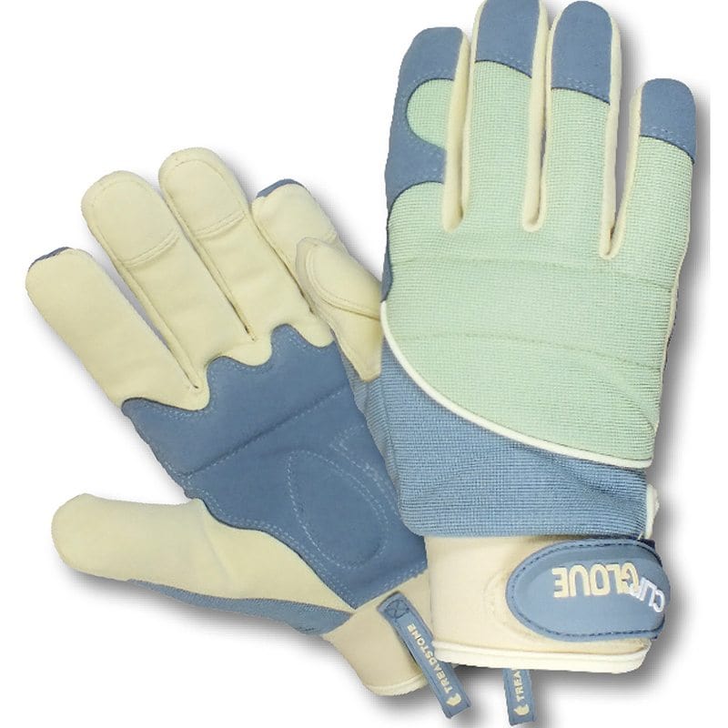 dt-brown HARDWARE Clipglove Shock Absorber Gloves (Female Medium)