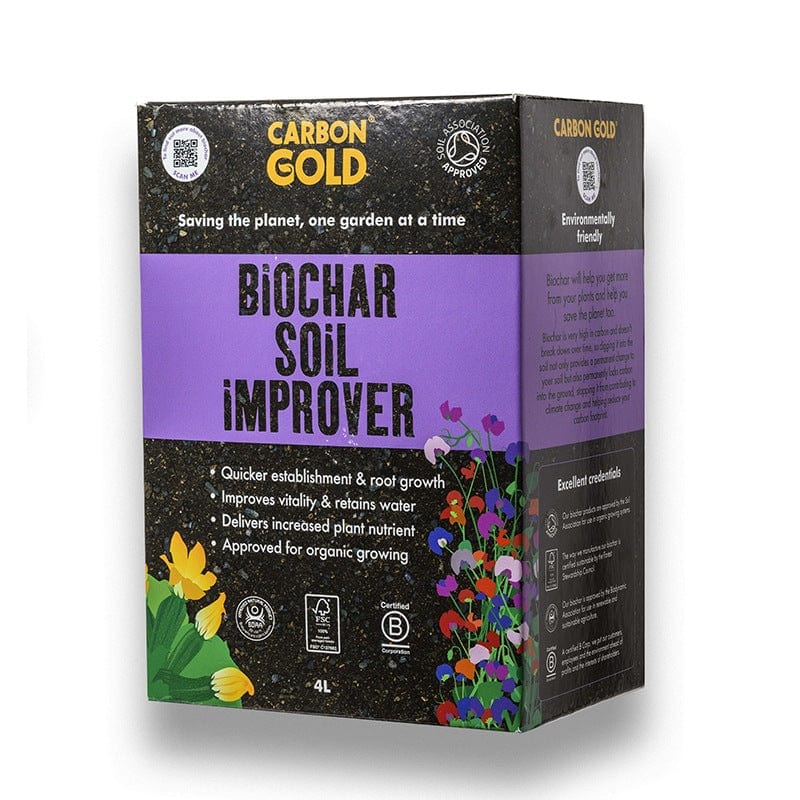 dt-brown HARDWARE BioChar Carbon Gold Soil Improver 4ltr/2kg