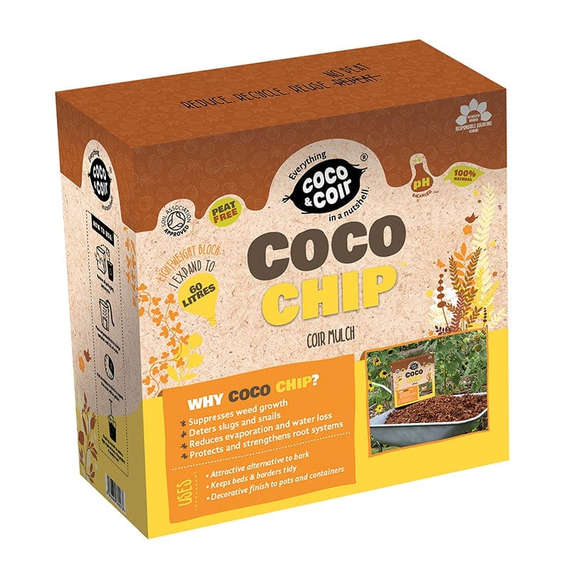 dt-brown HARDWARE Coco Grow Pure Coir Chip Mulch