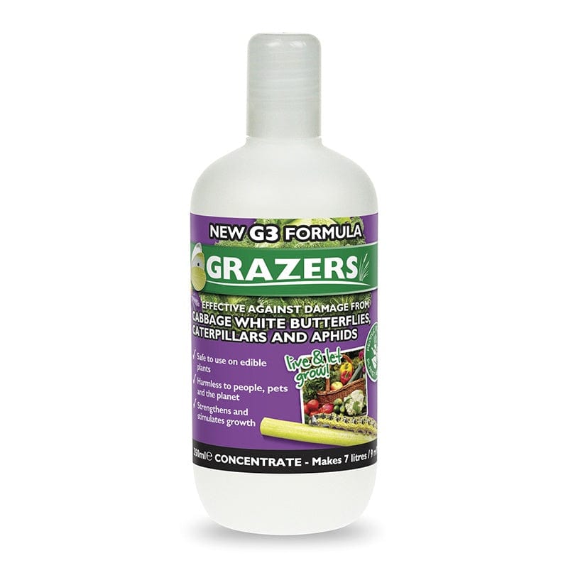 dt-brown HARDWARE Grazers Cabbage White Butterfly & Caterpillars Deterrent Concentrate