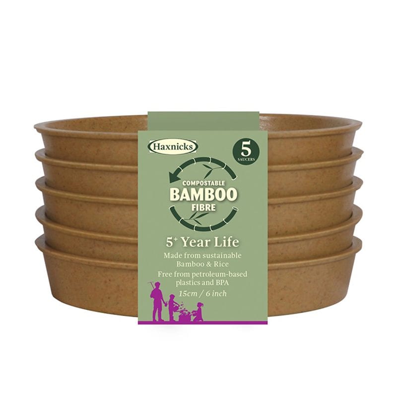 dt-brown HARDWARE Bamboo Saucers