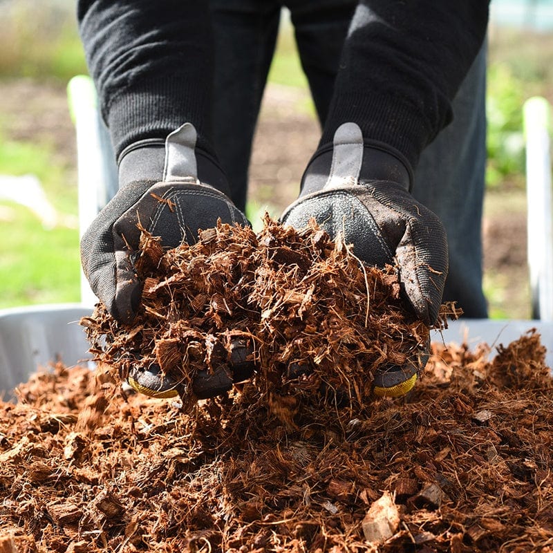 dt-brown HARDWARE Coco Grow Pure Coir Chip Mulch