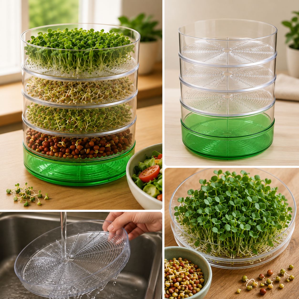 Kitchen Seed Sprouter Kit
