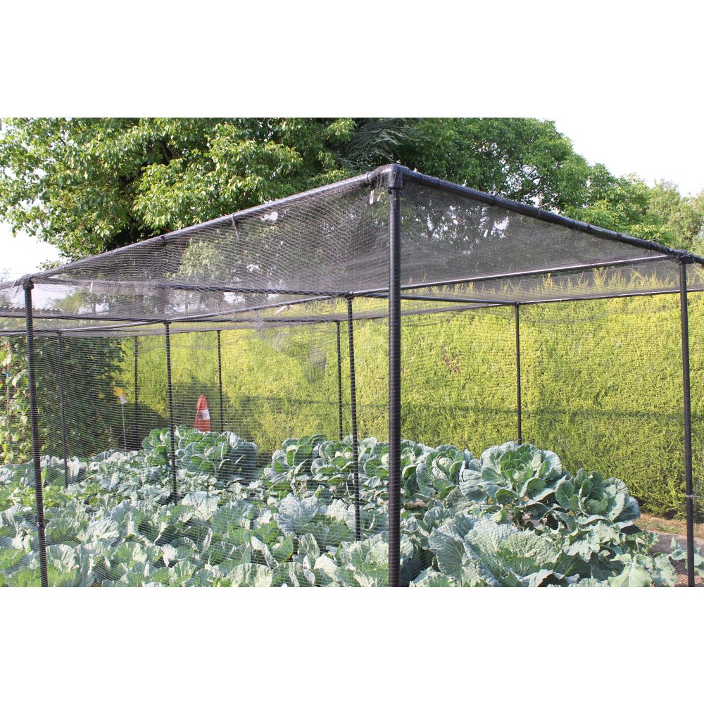 Premium Walk In Aluminium Fruit & Veg Cage with Butterfly Netting