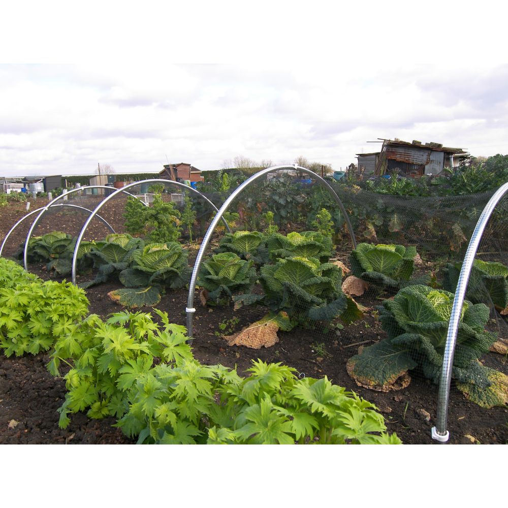 Round Aluminium Hoops for Garden Tunnel Cloches